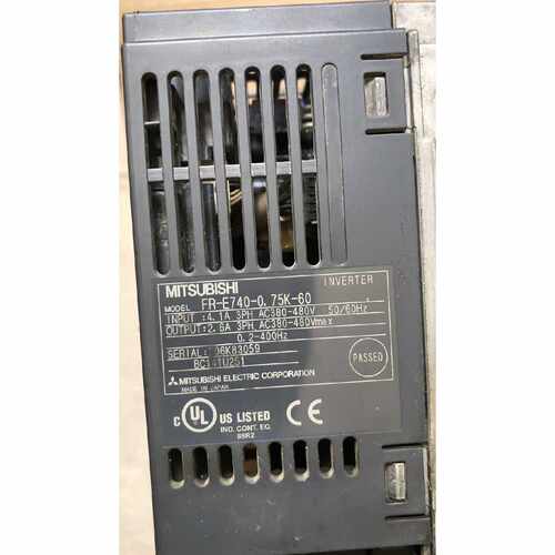 〔议价-可维修〕三菱FR-E740-0.75K-60变频器三菱E700系列变 全新