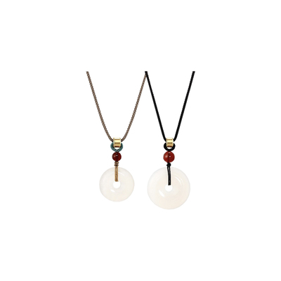 JOJO'SL.PD项链转运珠白玛瑙