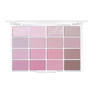 呜呜太好看了妥妥的橄榄皮梦中情盘平价好用眼影盘16色蓝色低饱和