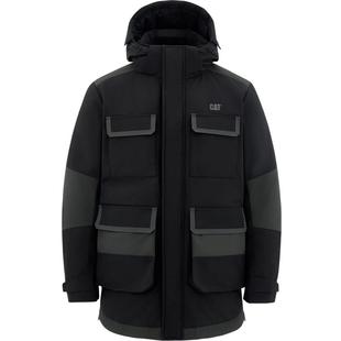 【三防】CAT卡特秋冬男士工装风特氟龙中长款羽绒服商场同款