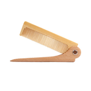 桃木尖尾梳折叠美发梳子女士专用长发挑发造型分头发女孩宝宝儿童