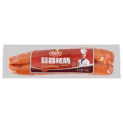波尼亚蒜蓉烤肠330g皮脆肉嫩即食