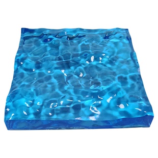 模玩手办场景地台海洋树脂摆件海贼王水面底座配件纸镇波浪海地台