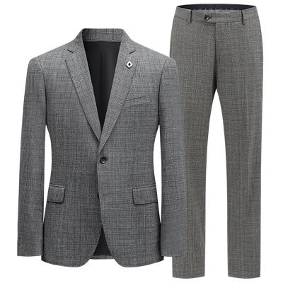 进口loropiana面料四季西装套装