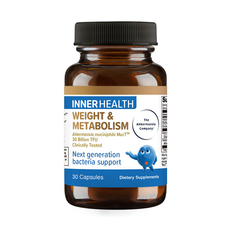 INNERHEALTH茵澳斯AKK益生菌代谢瘦子菌体重管理年轻态成人益生菌