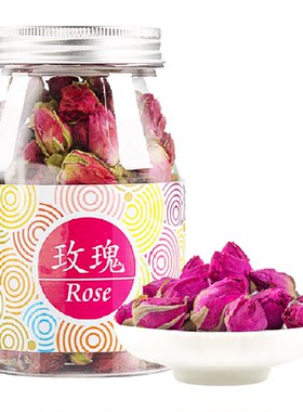 香港虎标平阴重瓣玫瑰花花茶
