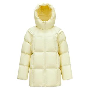 轻松|森马羽绒服女冬一手长90绒子厚款三防龟背2025新款中长外套