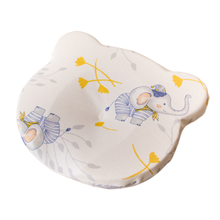 婴儿定型枕新生纠正头型矫正宝宝防偏头0到6个月一3-1硅胶枕头