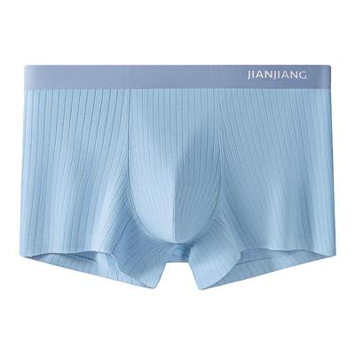 健将男士纯棉平角裤全裤7A抑菌