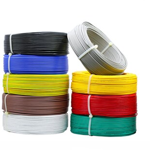 电线软线RV0.5电子线0.3排线0.75多股铜芯线1平方信号线1.5控制线