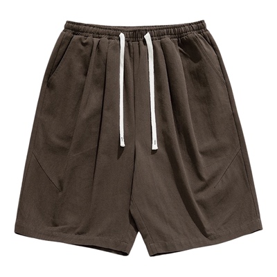 日系宽松工装五分短裤男夏季