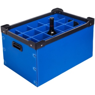 PP中空板塑料中空隔板钙塑板硬空心板材背板瓦楞板万通空心周转箱