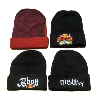 bboy专用毛线帽街舞加厚嘻哈街头