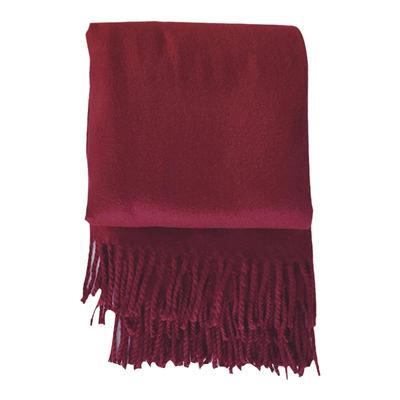 复古红围巾川西旅游保暖披肩围脖