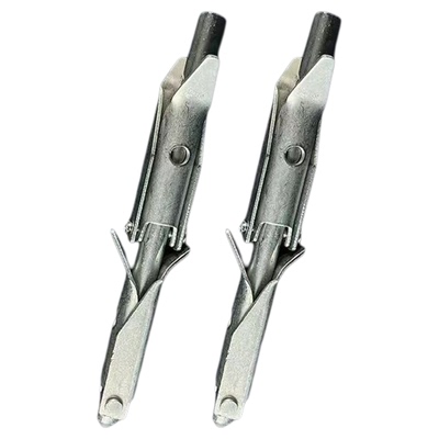 新型加厚镀锌防锈飞机单双层地锚专用大棚建棚压膜固定农业地钉