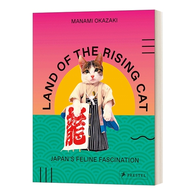 英文原版猫咪之地日本的猫迷