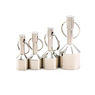 强力磁铁钥匙扣捡拾器强磁磁铁检测器吸铁石磁吸吊坠不锈钢鉴定器