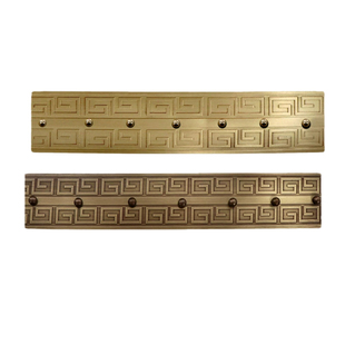 中式门铜条压条门环铜条大门包边铜如意花铜直条铜泡钉铜皮包门边