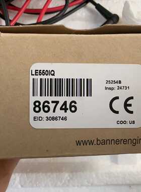 询价-BANNER邦纳光电传感器LE550IQ，型号8