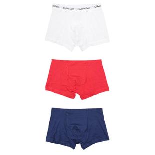 Calvin Klein/凯文克莱CK 3件装男士舒适平角四角内裤 U2662G