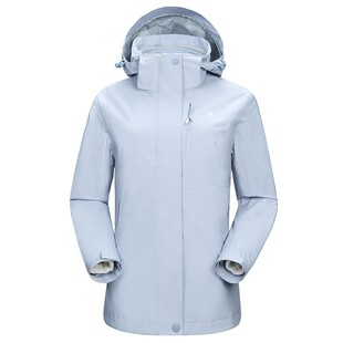 骆驼幻影冲锋衣女三合一新款外套男户外防暴雨防风防水登山服