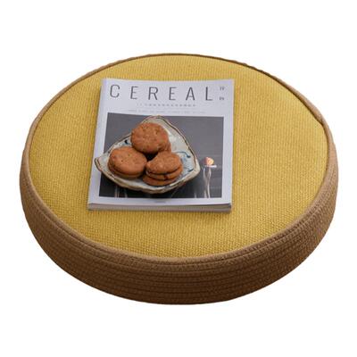 日式蒲团坐垫榻榻米垫子圆形家用地上客厅阳台打坐禅修垫跪垫拜佛