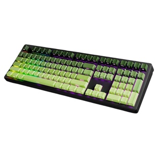 前行者cherry樱桃轴Z108无线机械键盘绿色有线87蓝牙游戏电竞专用