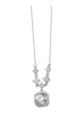 吴越老银铺足银999小方糖项链