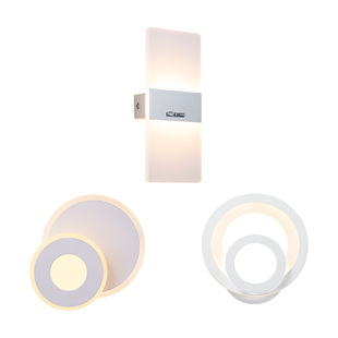 雷士照明官方led过道壁灯简约现代卧室床头灯客厅创意楼梯墙壁灯