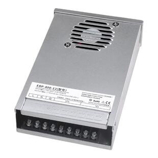 防雨电源半灌胶220转12v户外防水变压器24v400w工程款led开关电源