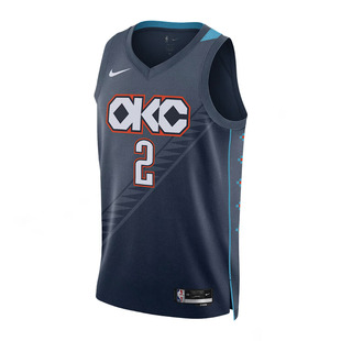 正品NIKE耐克雷霆亚历山大2霍姆格伦篮球球衣sw球迷版运动背心