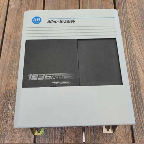 ALLEN BRADLEY 1336 PLUS II Sensorless VECTOR AC DRIVE 1336F-