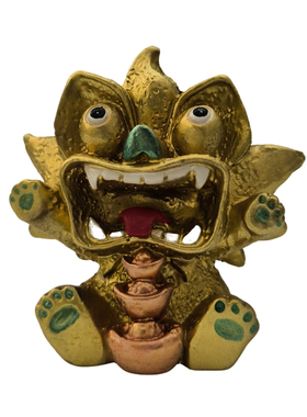 云南瓦猫非遗特色文化树脂摆件