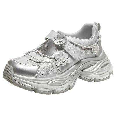 TATA他她女鞋2026夏季新款运动鞋时尚休闲百搭女老爹凉鞋CHM02BQ6