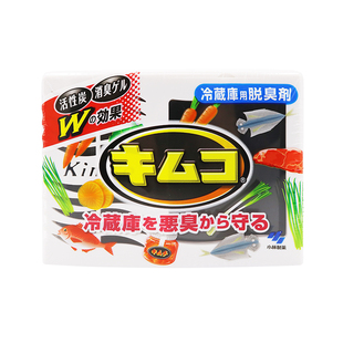 日本原装小林制药活性炭中小型冰箱冷藏室专用除味剂啫喱除臭