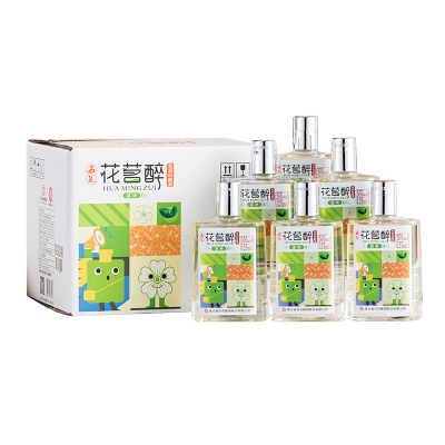 石花花茗醉26度低度露酒茉莉花茶自饮聚会微醺小酌光瓶小酒125mL