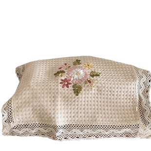 茶具盖布防尘布长方厨房布家电防尘布小方巾杯子茶盘盖巾蕾丝多用