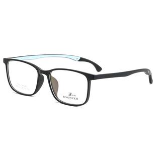 超轻TR90眼镜架眼镜框男黑框大脸眼睛配镜片运动近视眼镜防脱落女