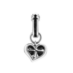 ROCKRIDE 自由倾心系列耳坠 心意相随耳环 925纯银耳钉桃心十字