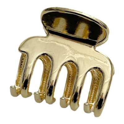 高级感金属小抓夹女2024新款刘海半扎发夹中号后脑勺发量少鲨鱼夹