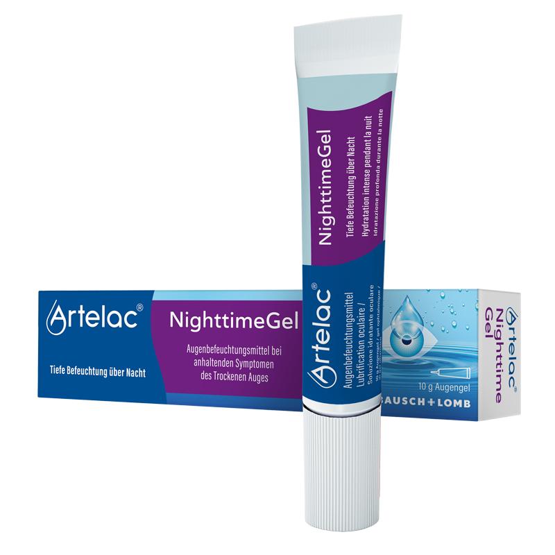 博士伦夜润卡波姆护眼用凝胶干眼国际眼科药品