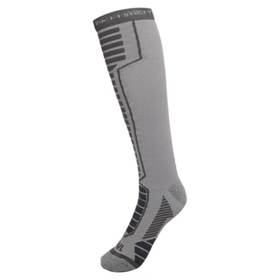 TERROR专业滑雪袜男保暖加厚单双板高筒压缩袜女户外运动超长筒袜