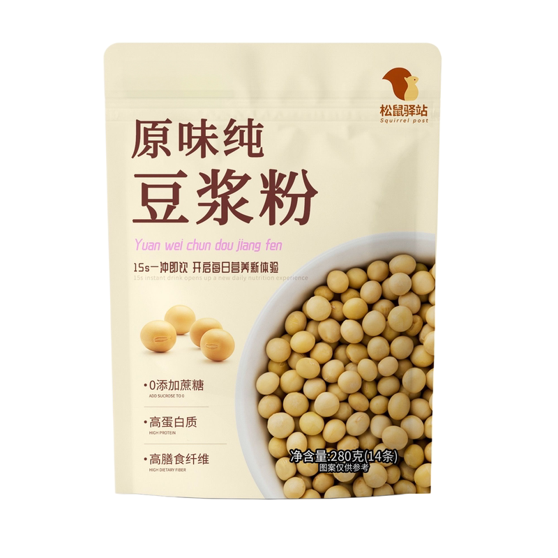 松鼠驿站混合口味豆浆粉独立装