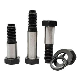 8.8级铰制孔用螺丝螺母平垫弹垫套装定位螺栓M14M16M18M20M22-M48