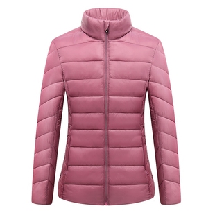 返季冬季新款修身显瘦棉衣女短款轻薄无帽羽绒棉服韩版大码小棉袄