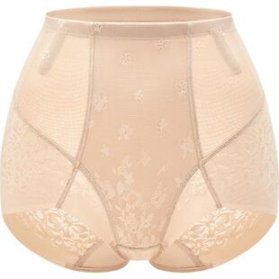 【中塑】曼妮芬高腰收腰收腹低脚束裤抗菌纯棉底裆内裤舒适女底裤