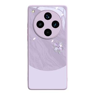 适用oppofindx8pro手机壳findx7保护套ultra新款s+玻璃7的女士por欧珀pr0外壳u后x新品6外壳0pp0南糯紫四叶草