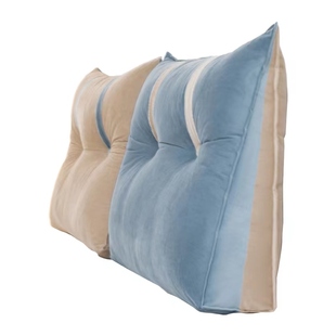 三角床头靠垫护腰沙发客厅加高靠枕榻榻米软包床上靠背飘窗可拆洗