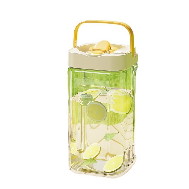 冷水壶带龙头大容量水果茶凉水壶冰箱家用冷泡瓶果汁饮料桶冰水杯