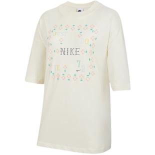 Nike耐克童新款宽松运动休闲舒适百搭透气圆领短袖T恤II0469-047